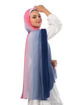 Gradient Chiffon Scarf