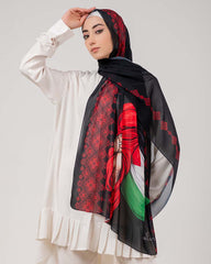 Chiffon Printed Scarf