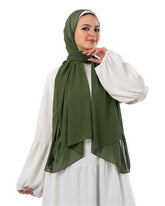 Chiffon Plain Scarf