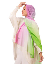Gradient Chiffon Scarf