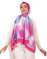 Gradient Chiffon Scarf