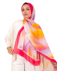 Gradient Chiffon Scarf