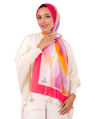 Gradient Chiffon Scarf