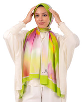 Gradient Chiffon Scarf