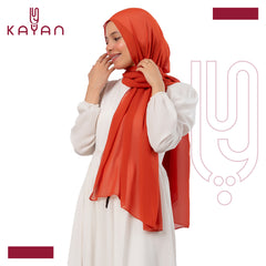 Chiffon Plain Scarf