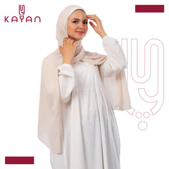 Chiffon Plain Scarf