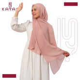 Chiffon Plain Scarf