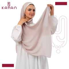 Chiffon Plain Scarf