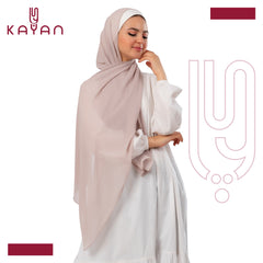 Chiffon Plain Scarf