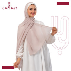 Chiffon Plain Scarf