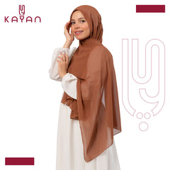Chiffon Plain Scarf