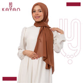 Chiffon Plain Scarf