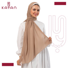 Chiffon Plain Scarf