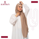 Chiffon Plain Scarf