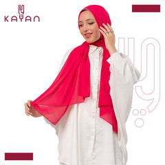 Chiffon Plain Scarf