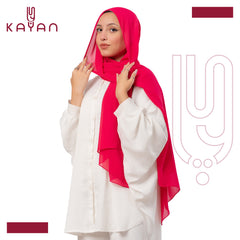 Chiffon Plain Scarf