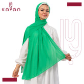 Chiffon Plain Scarf