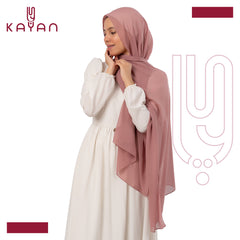 Chiffon Plain Scarf