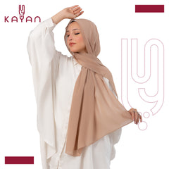 Chiffon Plain Scarf
