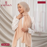 Long Plain Chiffon - Light Salmon