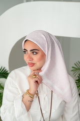 Dots Satin Silk Square Scarf