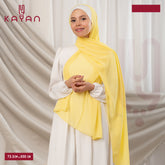 Long Plain Chiffon - Yellow