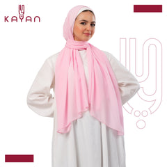 Chiffon Plain Scarf