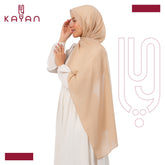 Chiffon Plain Scarf