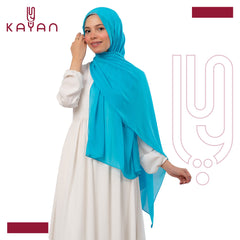 Chiffon Plain Scarf