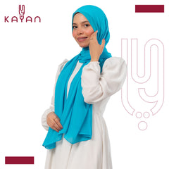 Chiffon Plain Scarf