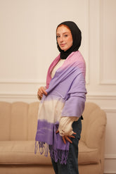 Romantic Gradient Shawl