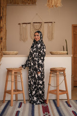 Layali Printed Satin Isdal