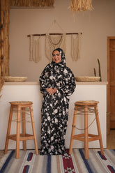 Layali Printed Satin Isdal