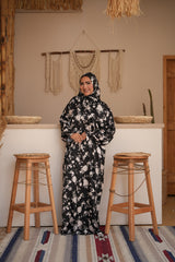 Layali Printed Satin Isdal