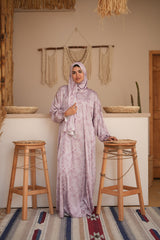 Haya Printed Satin Isdal