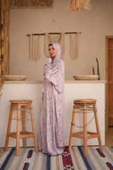 Haya Printed Satin Isdal