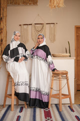 Lamina Printed Satin Isdal