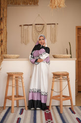 Lamina Printed Satin Isdal