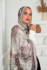 Bella Printed Cotton Scarf