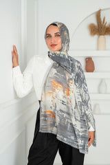 Sand Printed Cotton Scarf