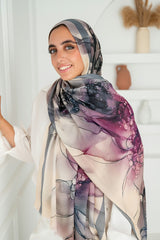 Mira Printed Cotton Scarf
