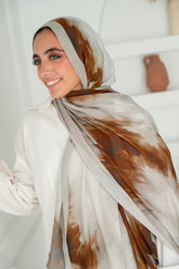 Alma Printed Cotton Scarf
