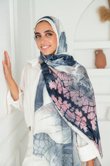 Lyra Printed Cotton Scarf