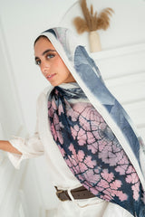 Lyra Printed Cotton Scarf