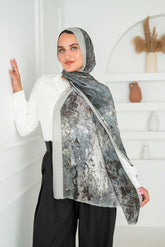 Aria Printed Cotton Scarf