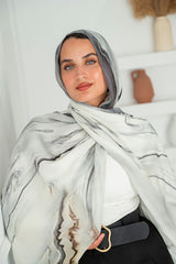Elara Printed Cotton Scarf