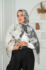 Floré Printed Cotton Scarf