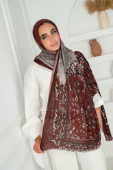 Poppy Printed Cotton Scarf