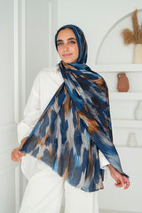 Fleur Printed Cotton Scarf