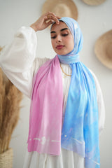 Gradient Chiffon Scarf